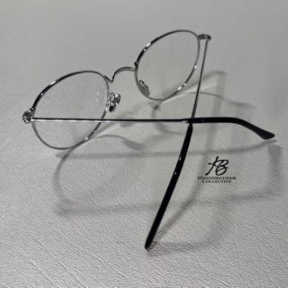SPEKTRE P2 OPTICAL ROUND STAINLESS STEEL EYEGLASS FRAMES SILVER 50-20-135 NEW - Picture 10 of 16